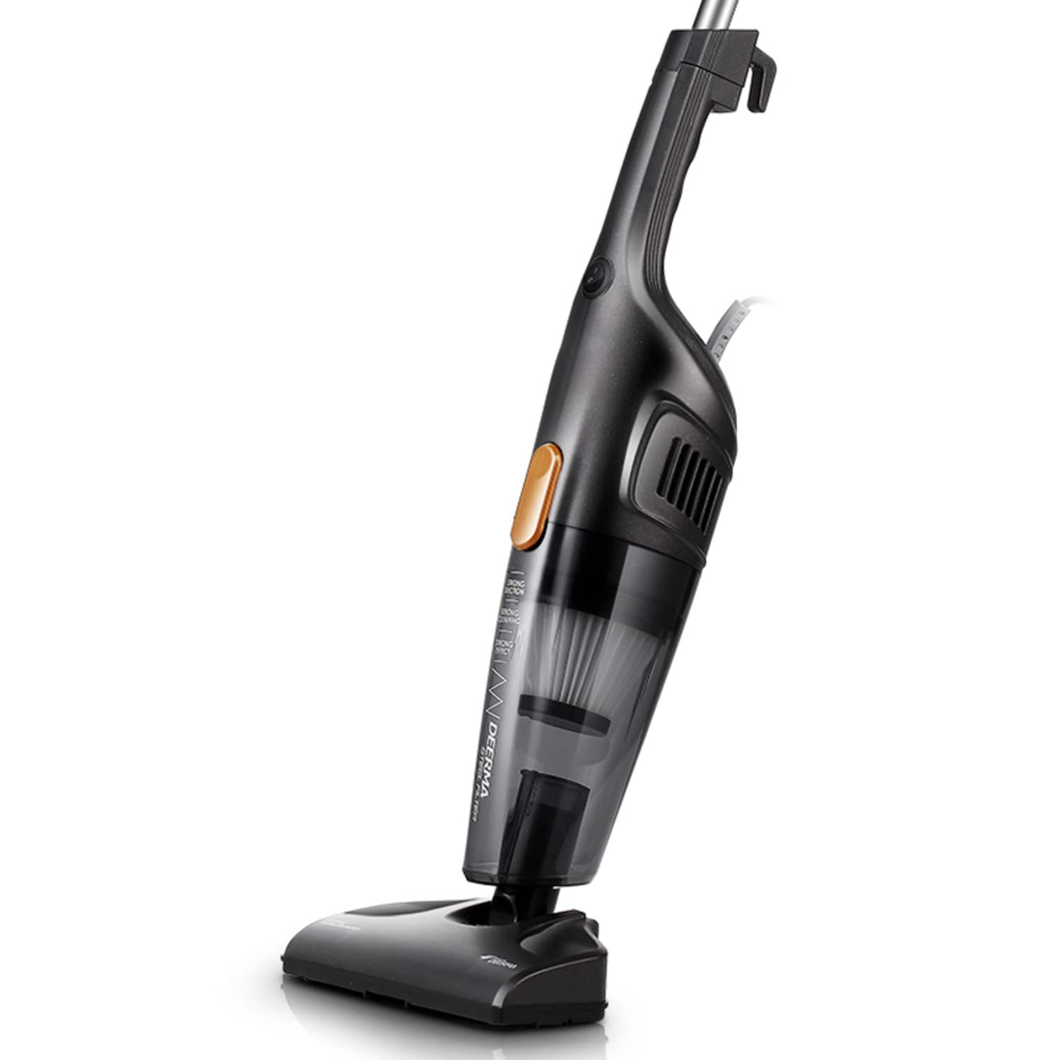 Deerma Dx115C Handheld Vacuum Cleaner 600W 12000Pa Powerful Suction Lightweight Low Noise For Home Hard Floor Carpet Car Pet, Black Deerma Dx115C Handheld Vacuum Cleaner 600W 12000Pa Powerful Suction Lightweight Low Noise For Home Hard Floor Carpet Car Pet, Black